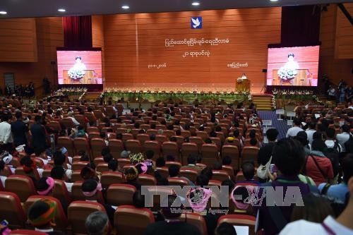 Ouverture de la conférence de paix au Myanmar - ảnh 1